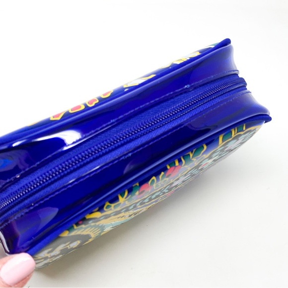 NWOT Vera Bradley Plastic-Lined Medium Cosmetics Makeup Bag Romantic Paisley - Picture 5 of 7